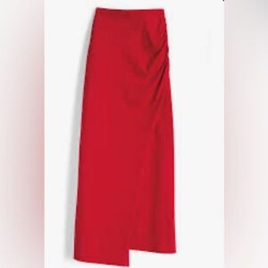 Peruvian Connection Emilia Wrap Skirt (Scarlet) - NWT